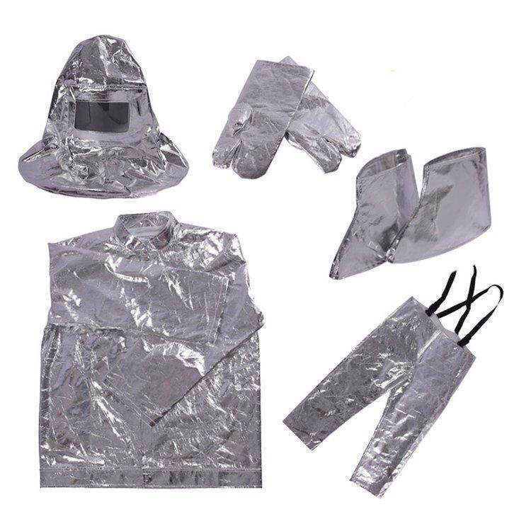 500度阻燃避火服1000度铝箔材质耐高温防火服分体式炉前工作防烫