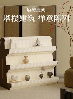 直848八十纸陈列示架线下实体展展会播产品珠宝新款中岛摆放塔楼
