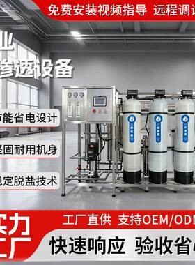 工业去离子水设备反渗透纯水机纯化水系统大型水处理净化水设备