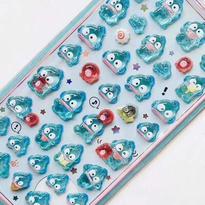 2025 Hellokitty Hangyodon Cinnamoroll 3Dtransparent Jelly S