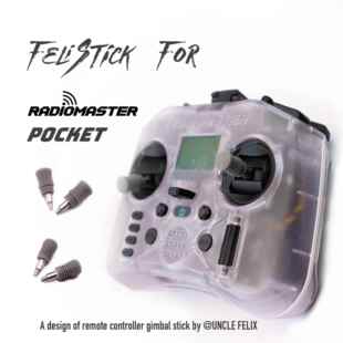 FeliStick RM Pocket 专用菲利大叔摇杆头摇杆帽穿越机FPV无人机