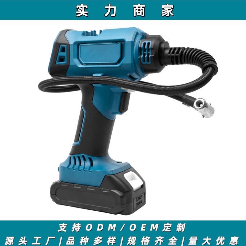 充电式轮胎充气泵无线便携打气泵电动车小汽车加气泵打气筒充气宝