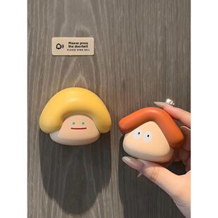 皮特露西门铃家用无线呼叫器远距离感应分体式免布线手按响铃可爱