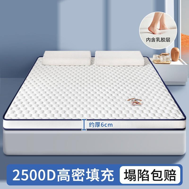 乳胶床垫软垫家用卧室记忆棉榻榻米软床垫子海绵垫10cm厚租房专用