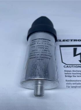 Electronicon E62.H15-402B20电容原装德国尹凯基E62.G10-202B20