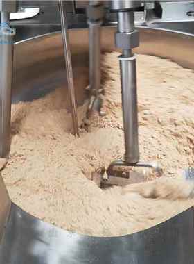 锅商电磁面粉炒 炒土豆淀粉搅拌用炒锅WWL 自面动多爪炒干粉粉末