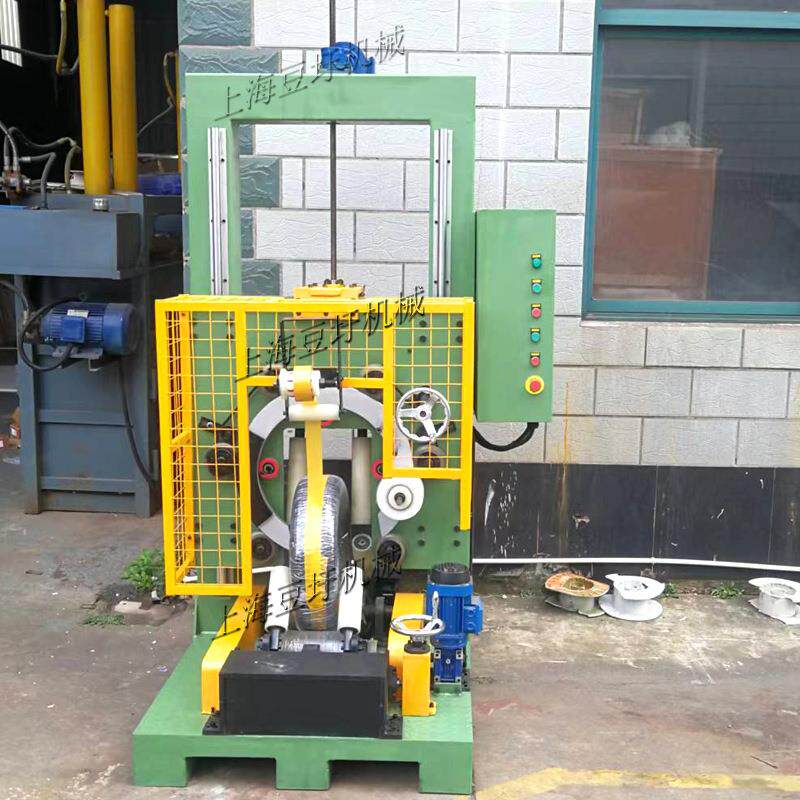 现货供应轮胎打包机 钢带缠绕包装机 地暖管缠绕机 钢丝包装机