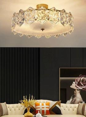 现代轻奢简约卧室led吸顶灯设计师样板房客厅餐厅阳台房间吸顶灯