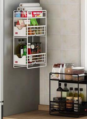 【置5XKR843元抢500件，抢完恢复.77.9】元家用冰箱物架侧收纳用