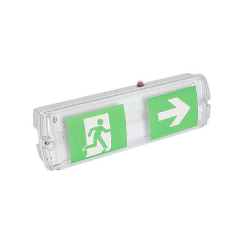 新款吊牌安全出口照明指示灯消防应急灯LED箭头逃生指向外贸出口