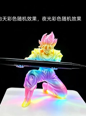 打印笔架笔架发光手办3D模型摆件