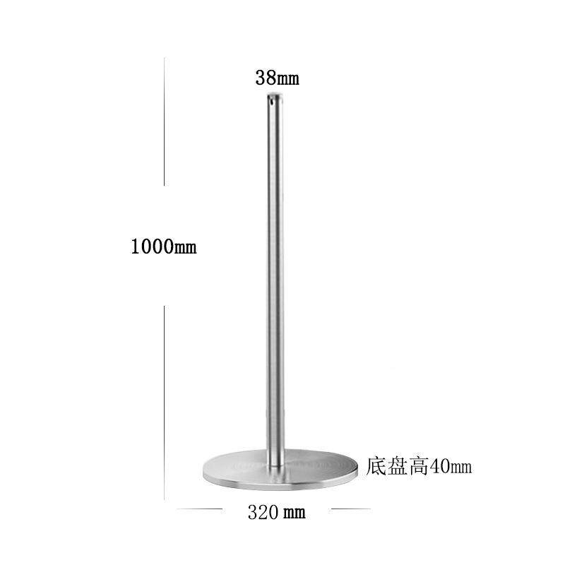 矮围栏博物馆画廊穿绳立柱 一米线围栏排队护栏栏杆座 小型防护栏