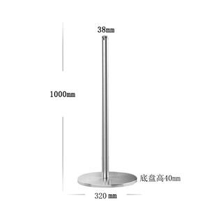矮围栏博物馆画廊穿绳立柱 一米线围栏排队护栏栏杆座 小型防护栏