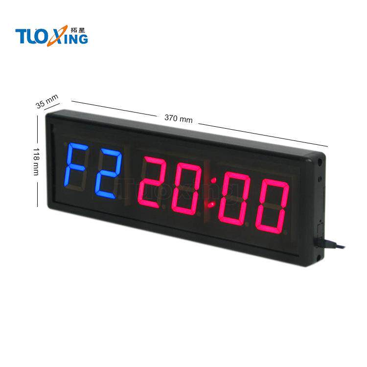亚马逊2.3英寸LED健身房计时器多功能运动室内间隙定时器品质保障
