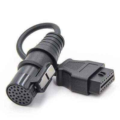 OBD216针转依维柯30PIN母黑色转接线适用于依维柯老款卡车转接线