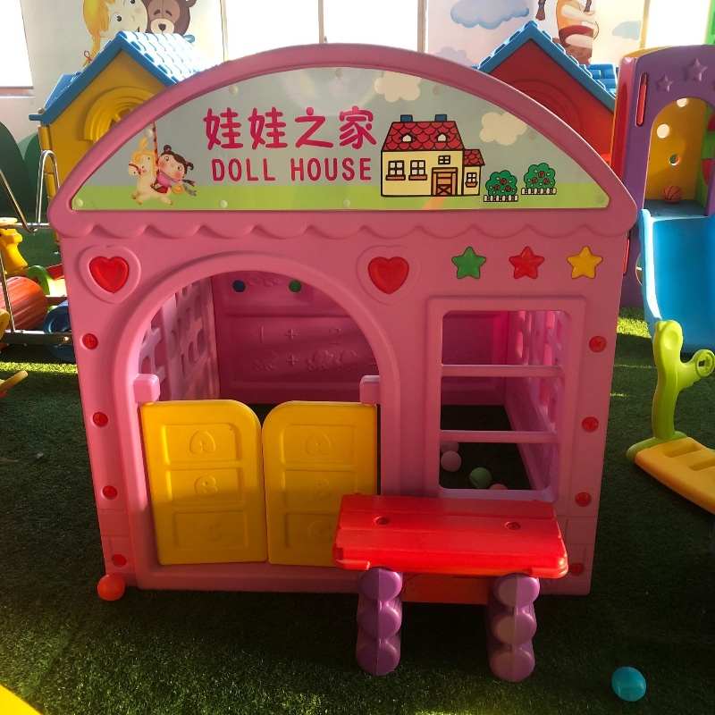 2023幼儿园娃娃家儿童玩具屋小房子塑料游戏屋室内区角医院过家家