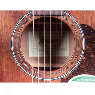 IbWanez依班娜A54mLL16民谣木吉单他面旅行吉他ini