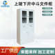 厂家办公储物柜不锈钢文件柜 制资料柜不锈钢上玻下开文件柜 定
