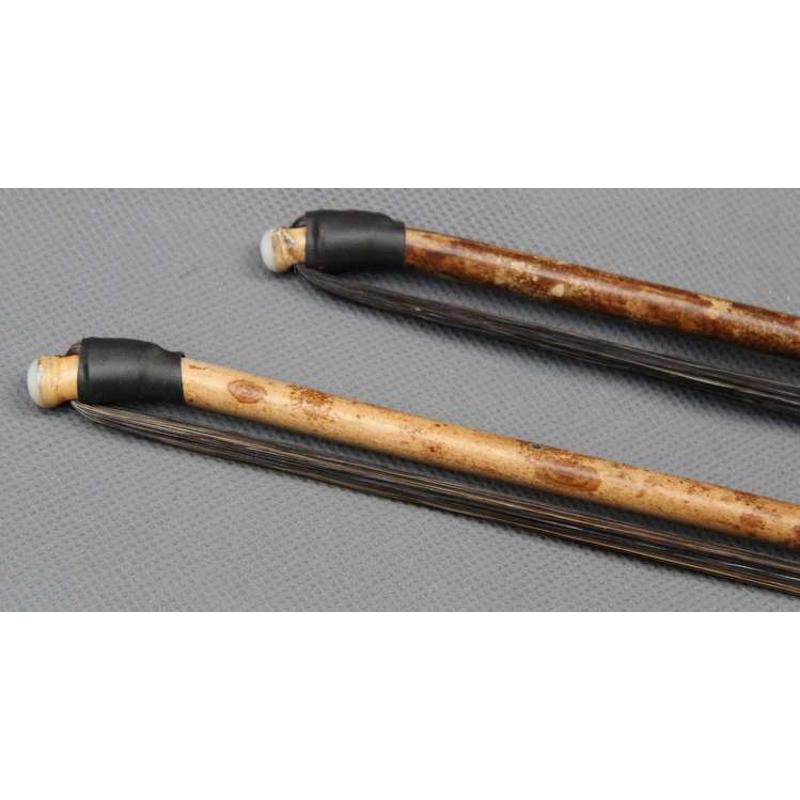 红湘妃竹京胡弓子 枣红马尾 京胡辫子弓 京胡弓 京胡配件