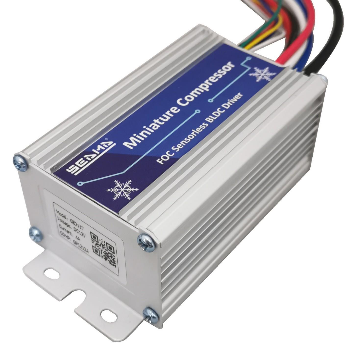 厂家直销12V|24V|48V微型压缩机制冷系统穿戴空调服冷水机驱动器