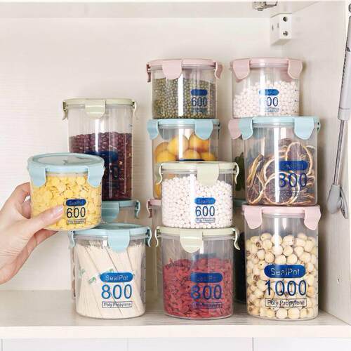 sealed food jars bottles fresh sealpot container box