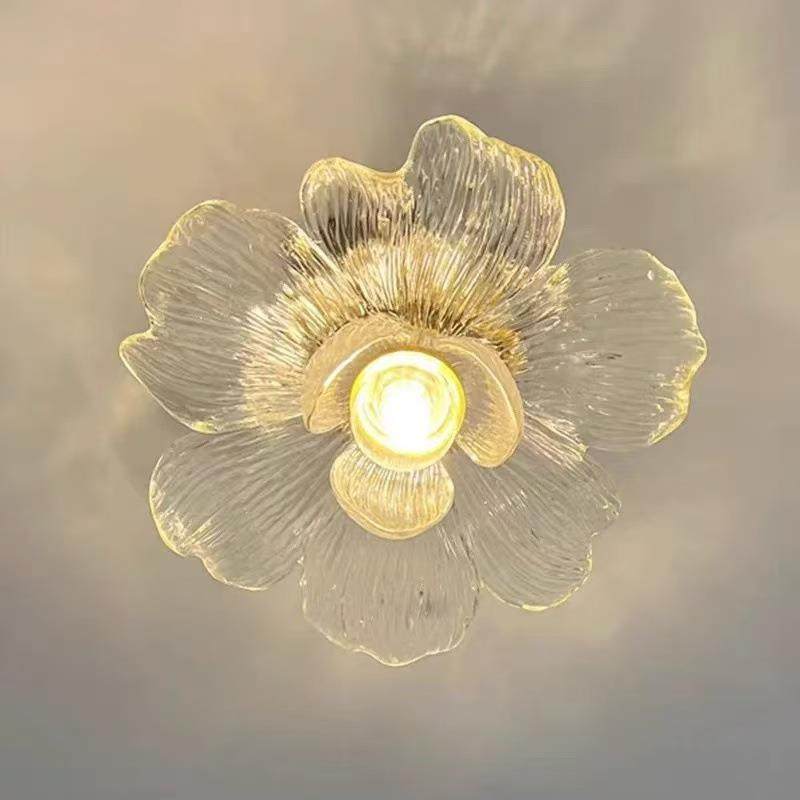 花瓣关过道灯创玄意艺术法式复古走廊顶楼衣帽间阳台入552户吸梯