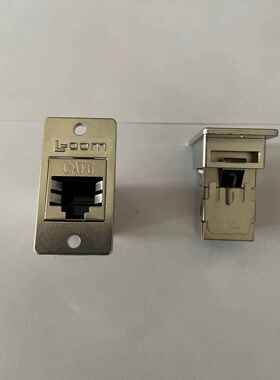 L-COM诺通ECF504-SC6诺通金属网口RJ45母转接头面板安装
