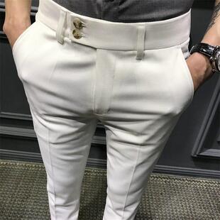 Slim Fit Formal Ninth Poe Pants Trousers Suit Fabulous Men