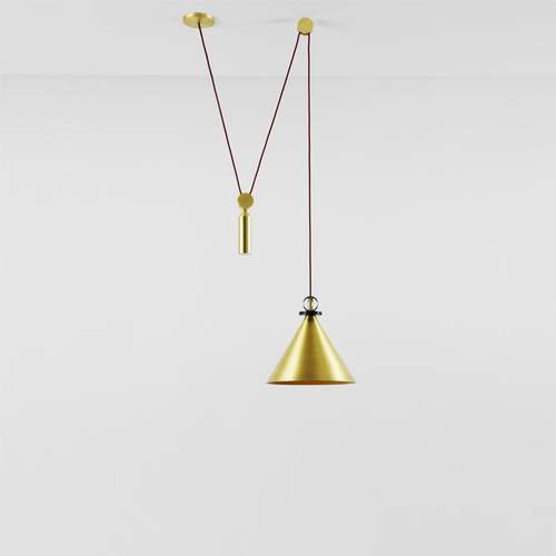 创意后现代极简风个性玻璃吊灯吧台餐厅咖啡厅酒吧卧室金属小吊灯