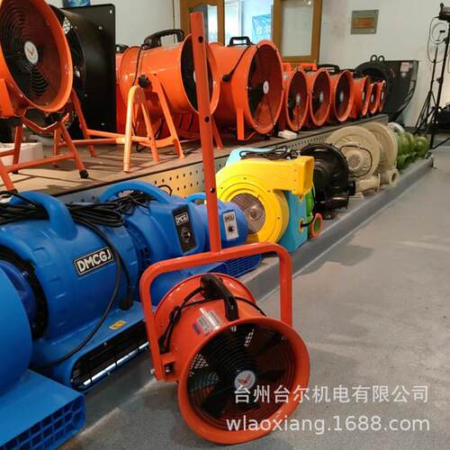 悬挂式手提风机12寸-300手提轴流风机220V船用移动风机换气抽送风