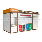 户外环卫智能垃圾分类房环卫垃圾收集站可移动社区垃圾房厂家直销