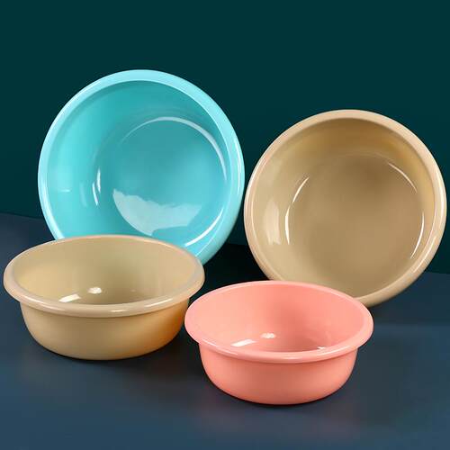 1斤半牛筋盆加厚大号塑料按摩洗脚盆泡脚足浴盆家用加高足浴桶