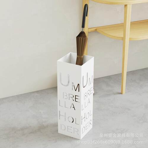 雨伞收纳架入户门家用门口挂伞置物架沥水神器放雨伞架商用装伞桶