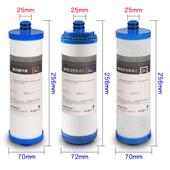 万泉达净水器10寸插口净水机插入式 滤芯 过滤器三级纯水机通用套装