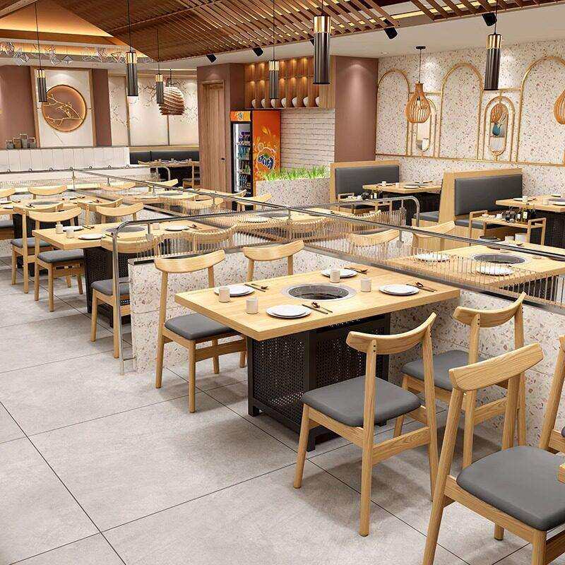 工实木泰式餐厅业风桌椅网复古东怀南亚餐厅桌子旧港风冰红室卡座