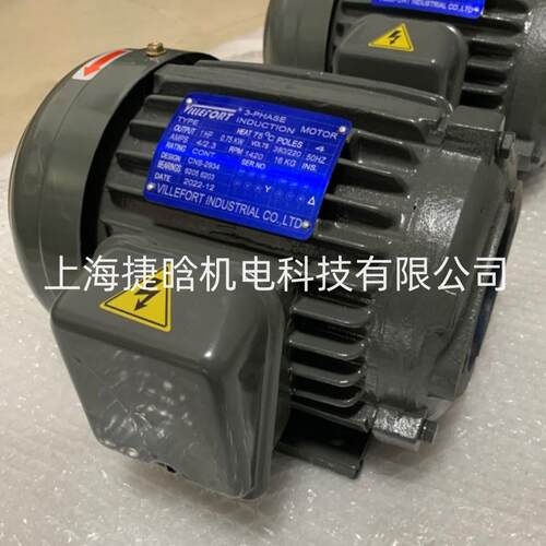 VILLEFORT液压电机 油泵电机组 3-PHASE INDUCTION MOTOR