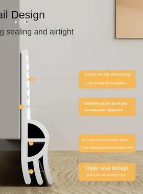 Door Bottom Sealing Strip Windproof Dust Stopper Guard Rain