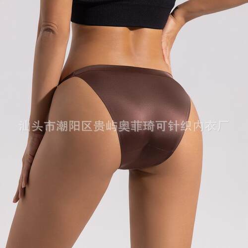 Untouched Ice Silk Underwear for Women, Summer Thin