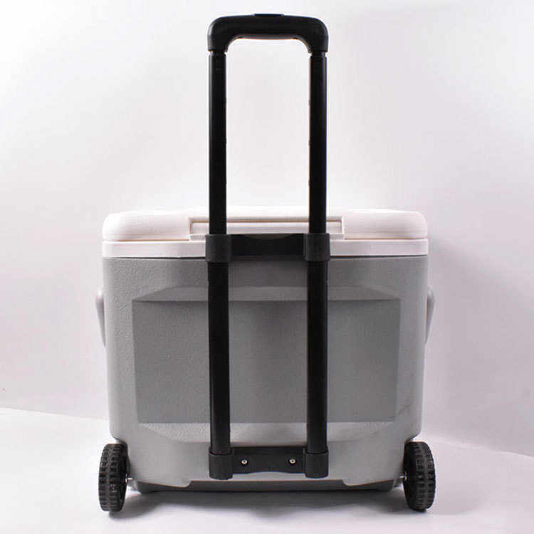 拉杆户外露营拉杆保温箱30升冷藏箱户外便携保鲜箱野餐钓鱼箱带轮