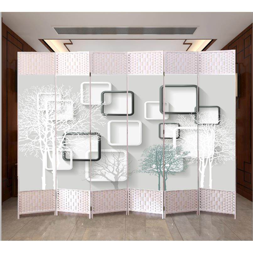 高档屏风进隔简约现代可折叠移动客厅卧室办公室家门玄断关帘遮挡