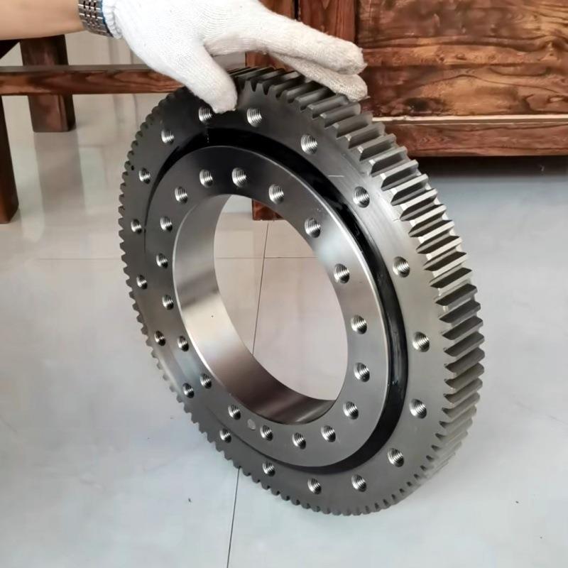 011列外齿回转支承转盘W轴承Q支承撑转向平VKH台驱动轴微挖系抓木