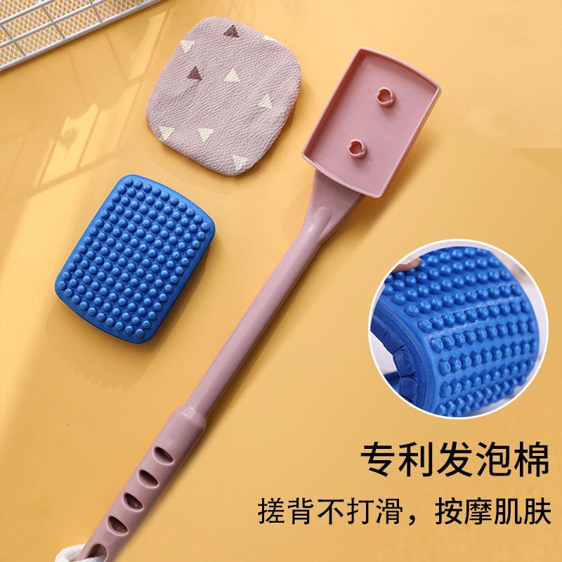 搓澡沐浴擦背长柄强力搓泥不求人搓澡巾女后背洗澡刷搓背涛森