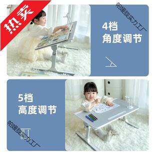 可折叠升降绘本阅读架床立上看书架书书架儿童阅FAT读架支书看小