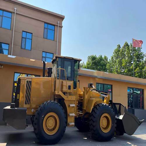 5吨轮式装载机50型工程铲车CE认证多属具齐全工程铲车出口欧洲