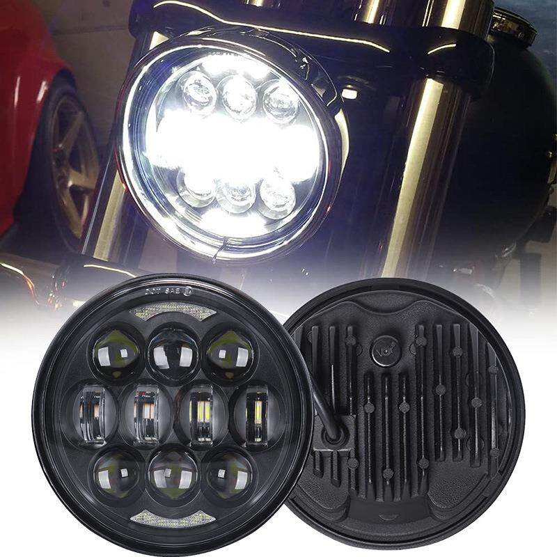 5.75寸哈雷前大灯 改装前大灯 5.75寸哈雷滑翔前照灯 LE