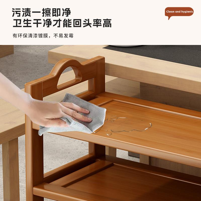 菜架火锅2025.07.店专用厨架房放蔬菜品层商用饭店摆楠盘子竹多层