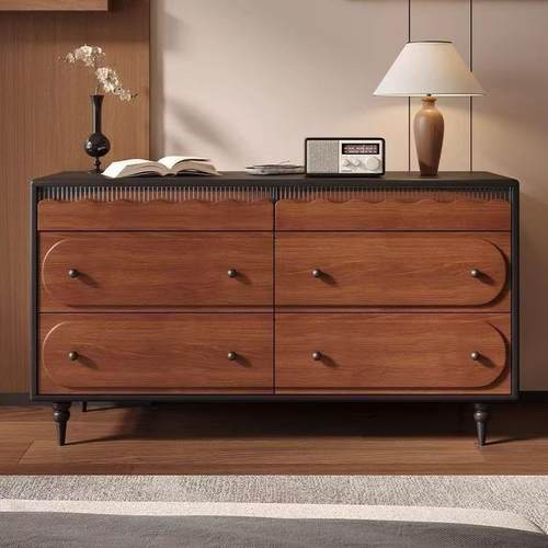 中式梳妆台复古实木法式卧化妆室尾化妆台收纳古斗柜风复OLK古床