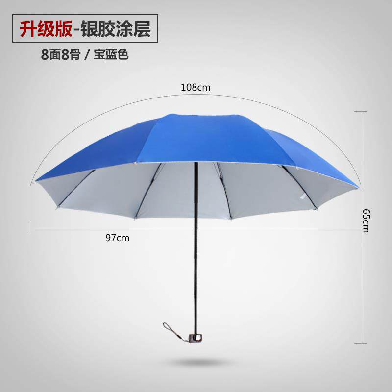 正品雨伞定制logo广伞礼品男女折叠告全自动片照定做雨晴两用印字
