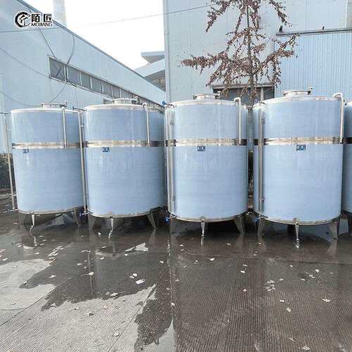 3吨不锈钢储罐 保温储存罐 食品级白钢储罐 加热搅拌罐