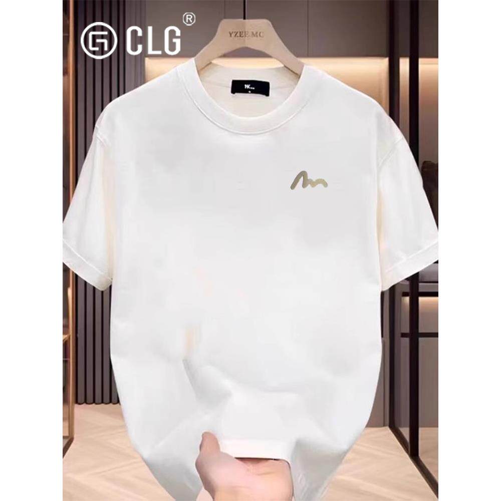 香港Clg Trbottomy品牌美国t恤男女短袖上衣印花底裤衬衫小m简单2
